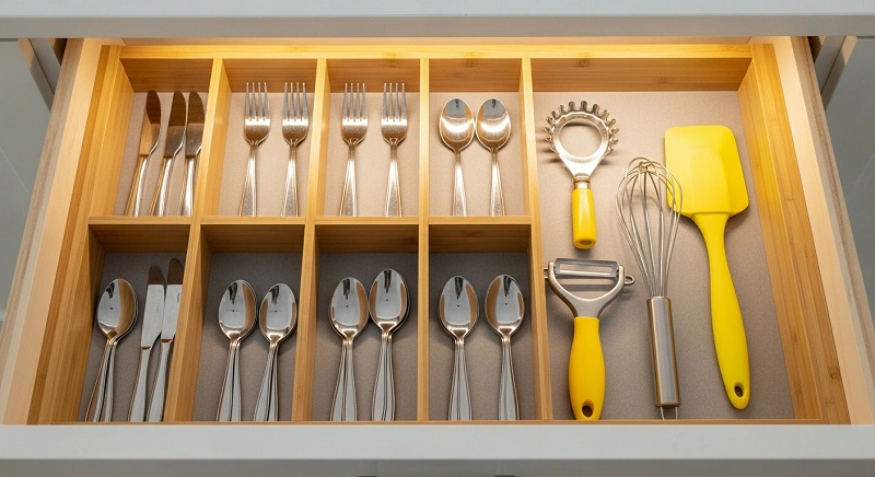 نظمدهی به آشپزخانه با 10 ترفند کاربردی