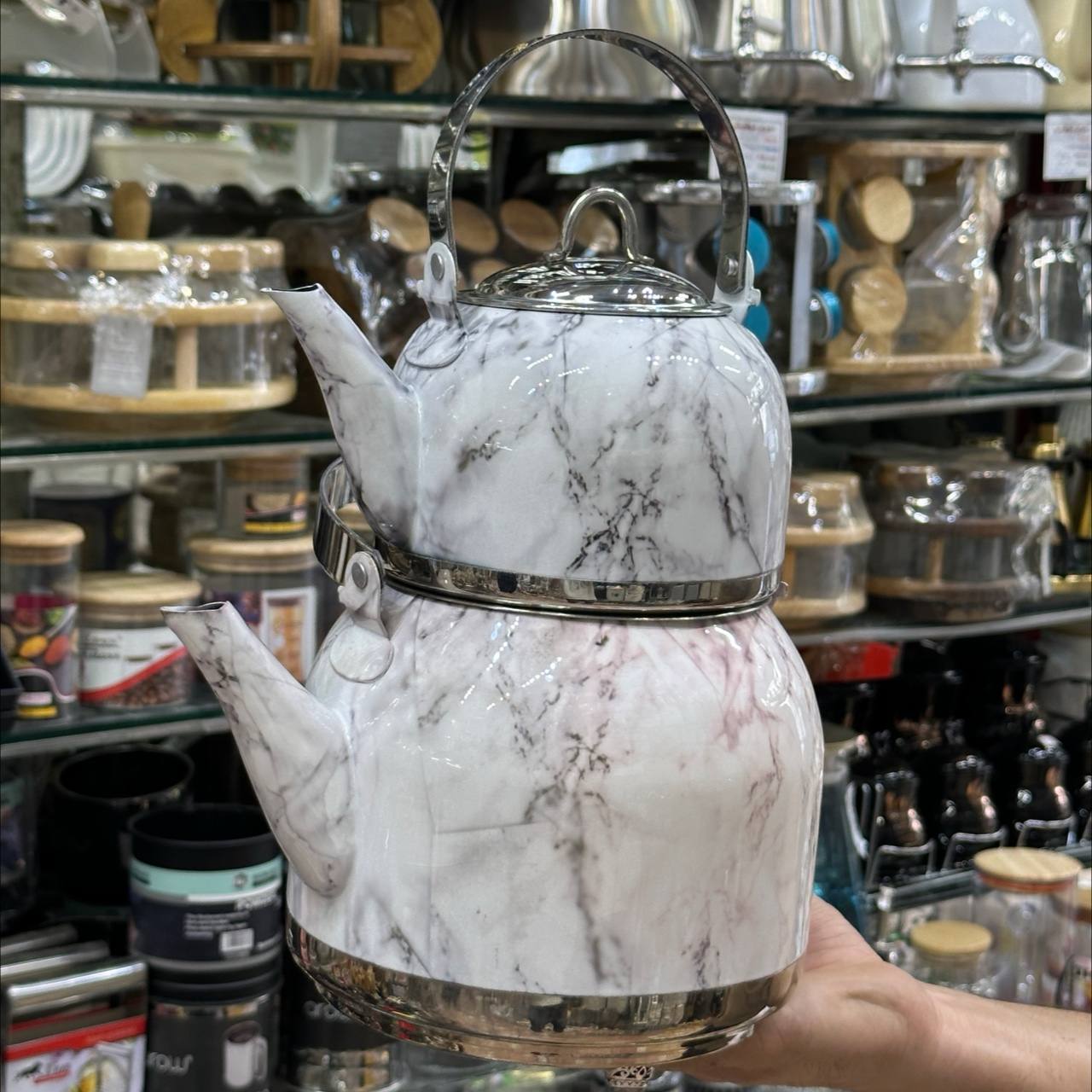 کتری قوری ضخیم مدل 5