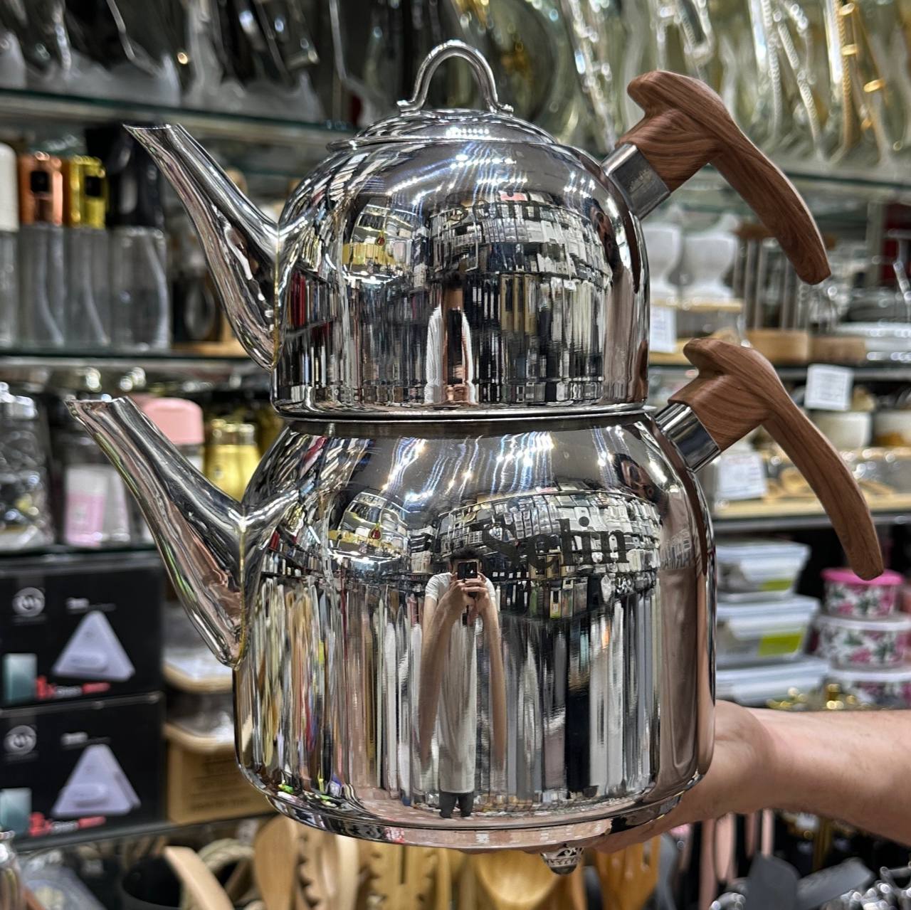 کتری قوری ضخیم مدل 6