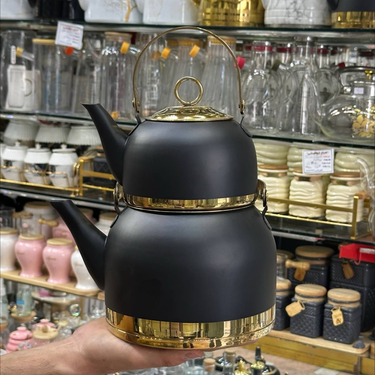 کتری قوری ضخیم مدل 1