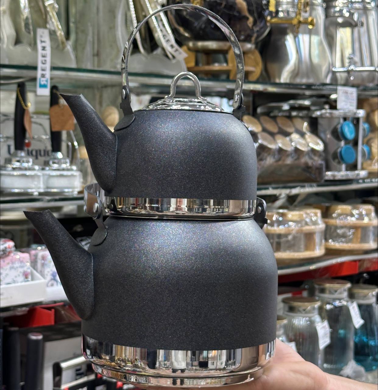 کتری قوری ضخیم مدل 4