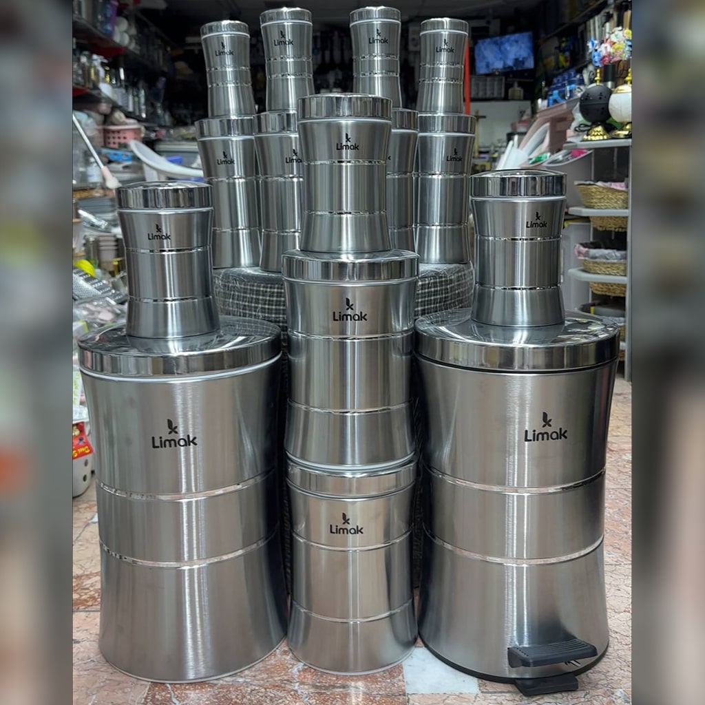 سرویس تمام استیل 15 پارچه لیماک