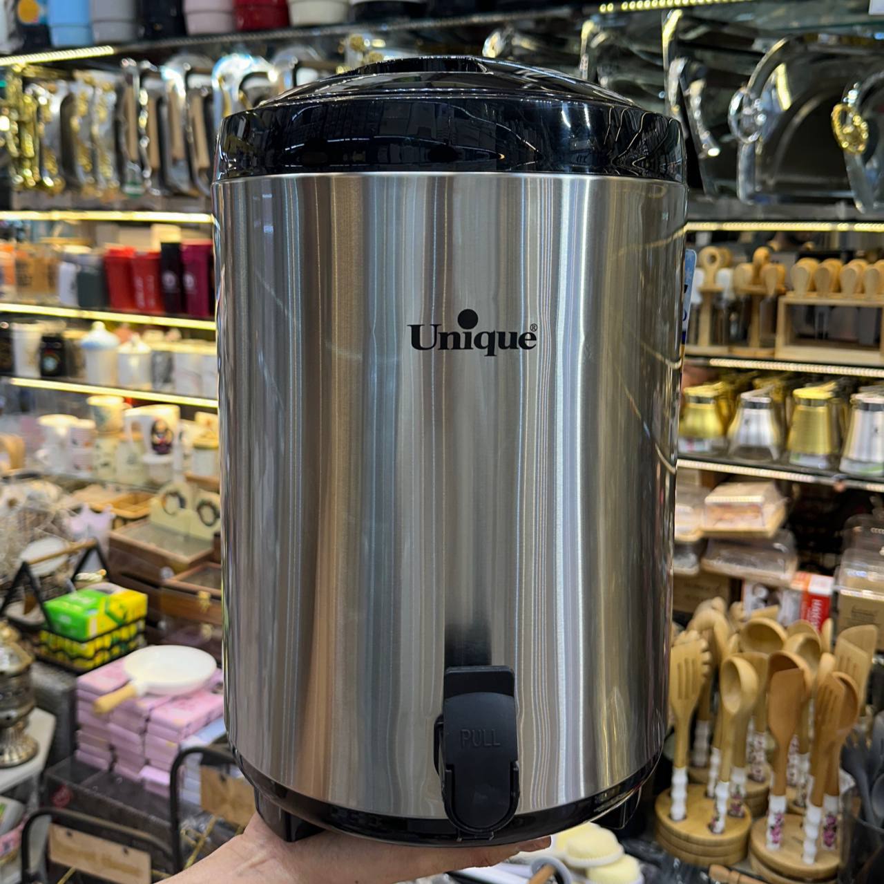 کلمن 10 لیتر استیل برند یونیک