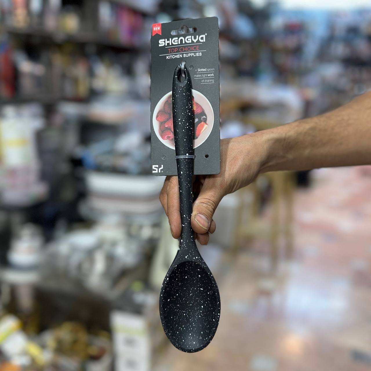 قاشق سیلیکونی