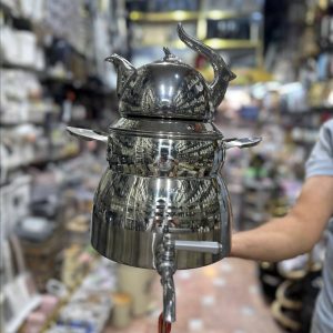 کتری قوری برند کروپ ست تمام فلز