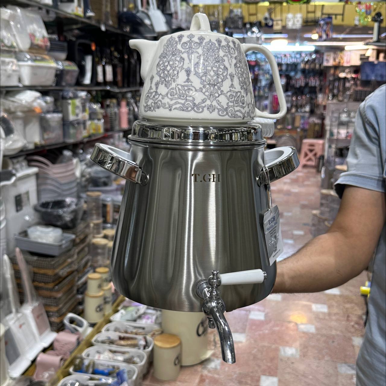 کتری قوری ضخیم برند قیطاسی