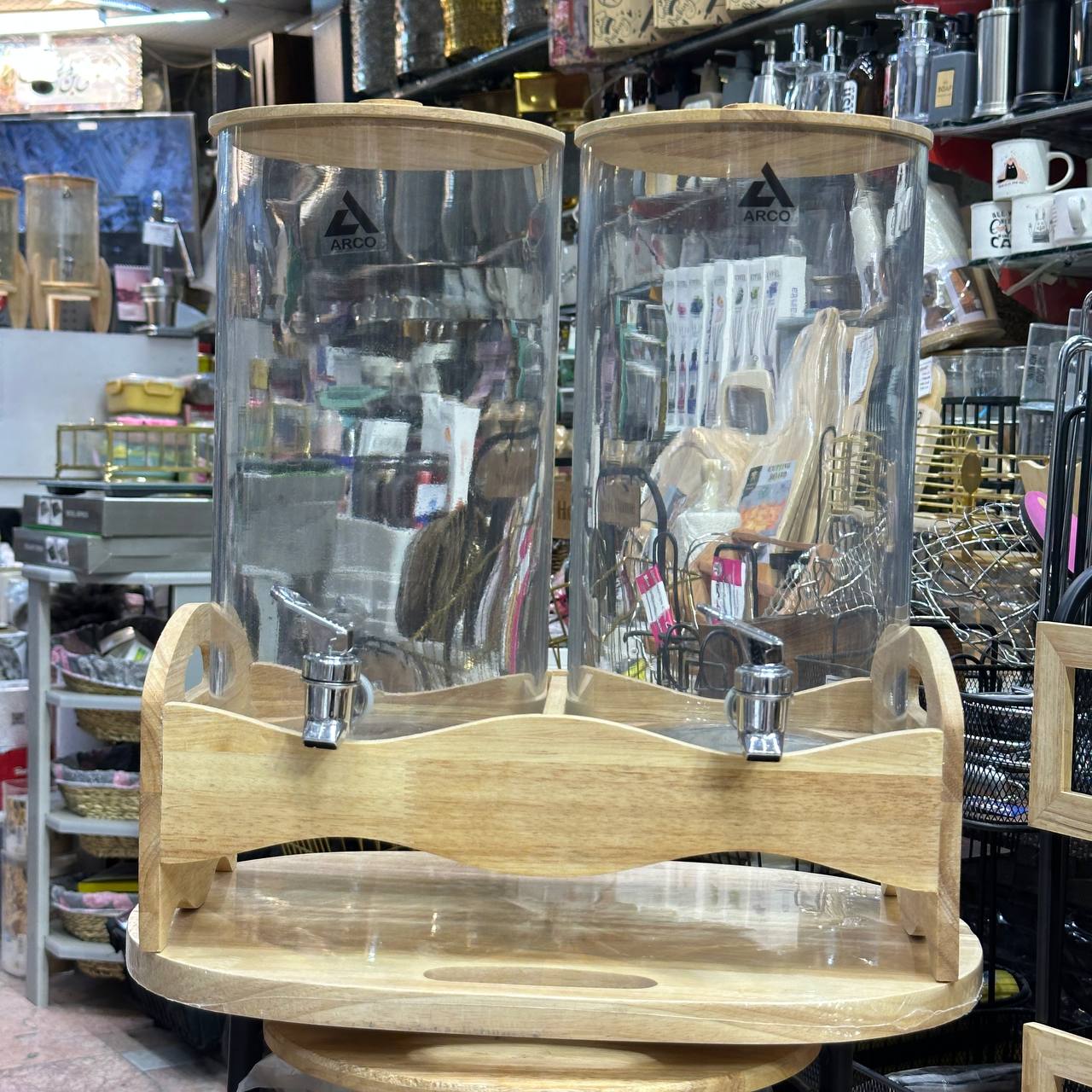 کلمن شیشه ای دو قلو