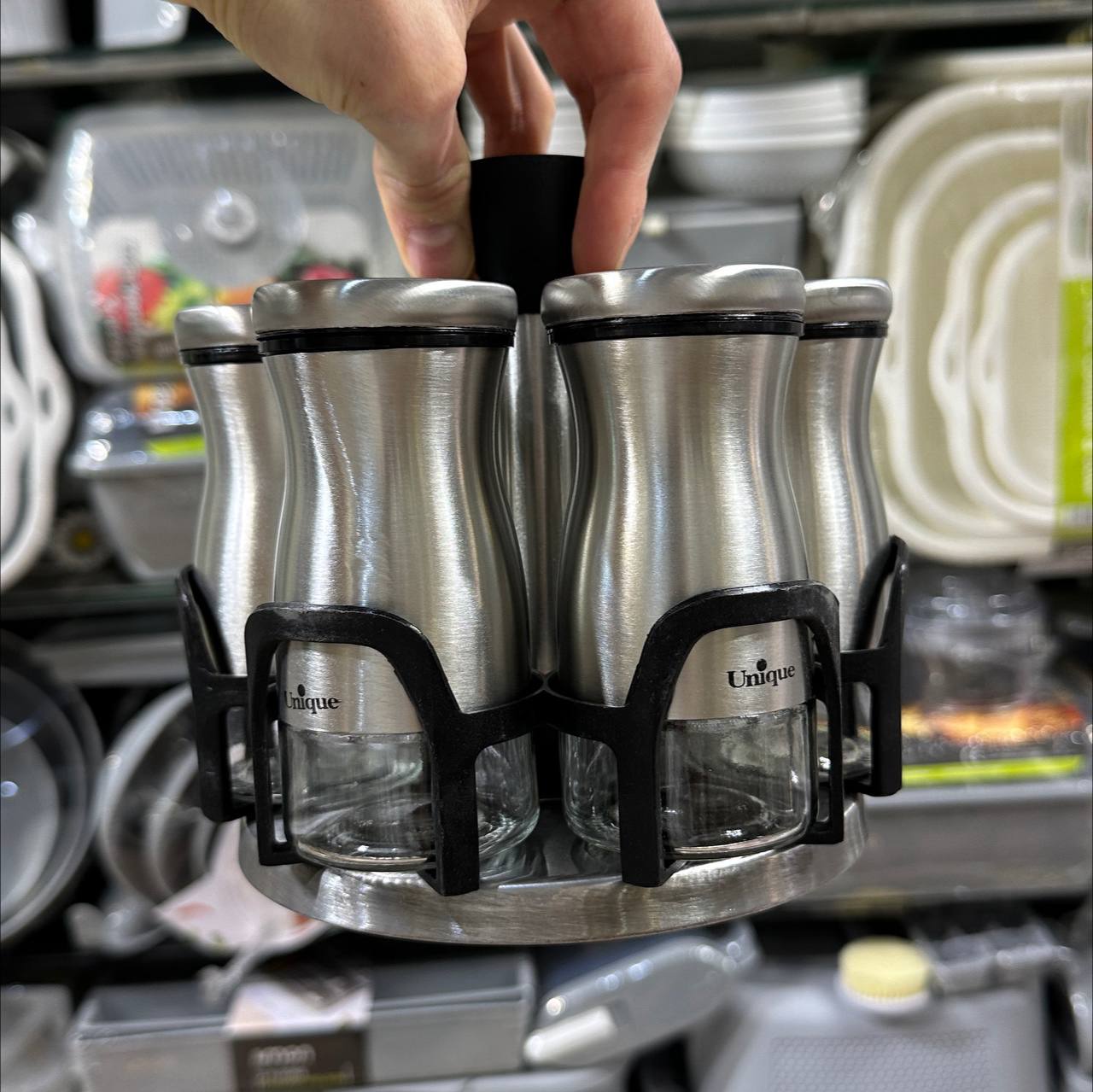 ست ادویه گردن 6 عددی یونیک