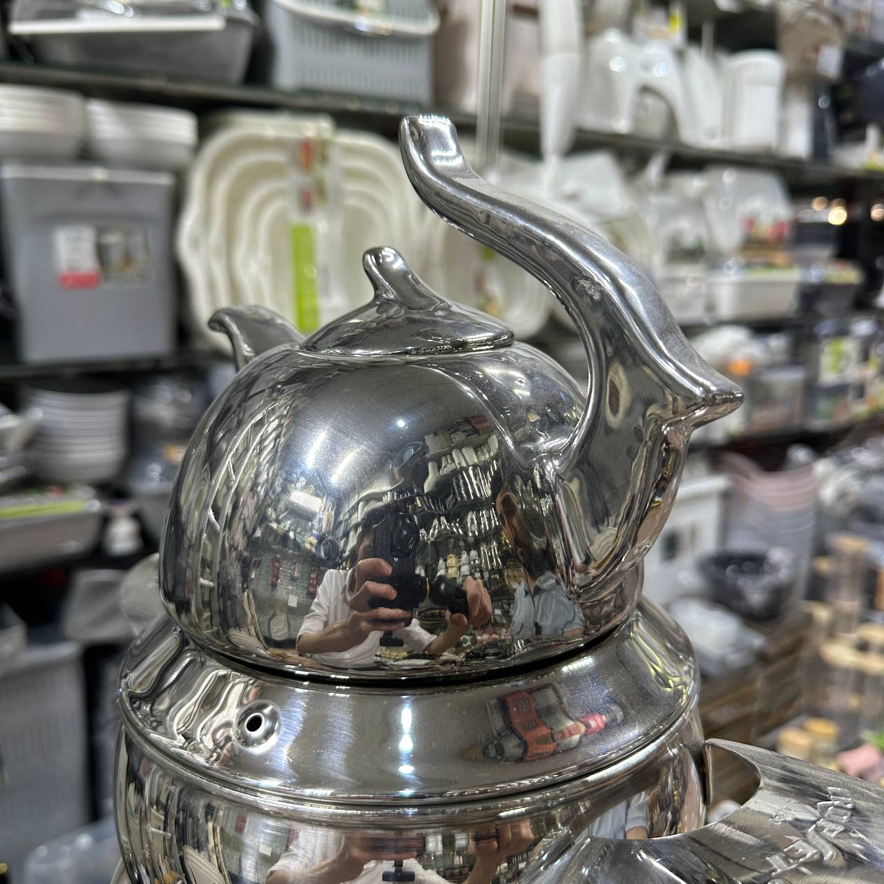 کتری قوری برند کروپ ست تمام فلز