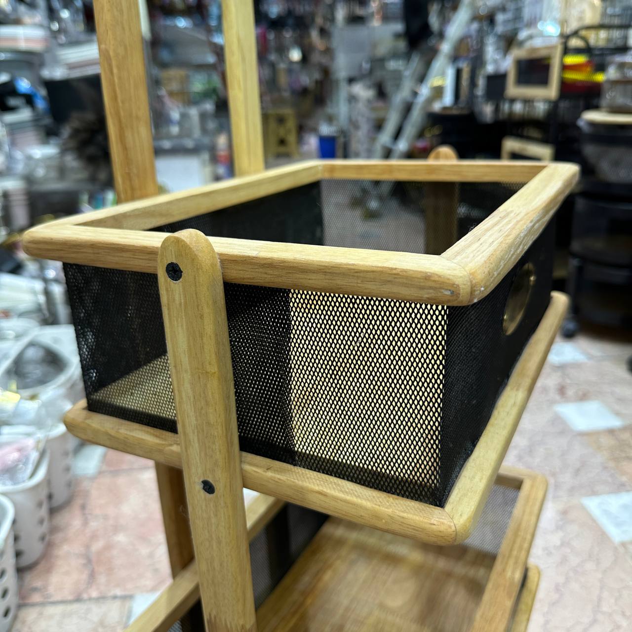 سبد سیب زمینی پیاز 3 طبقه جا بطری دار