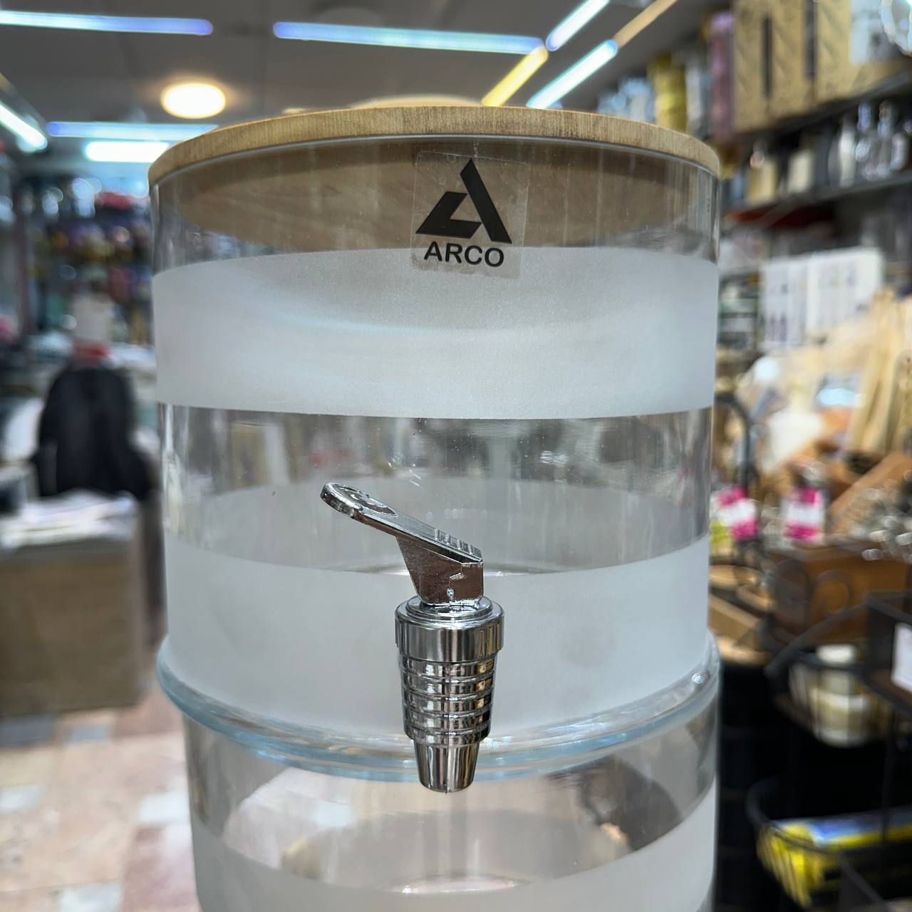 کلمن شیشه ای 2 طبقه