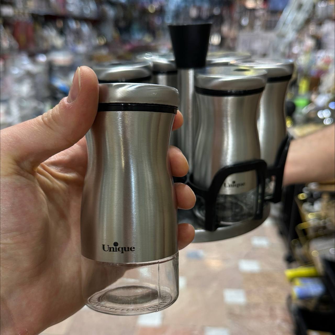 ست ادویه گردن 6 عددی یونیک