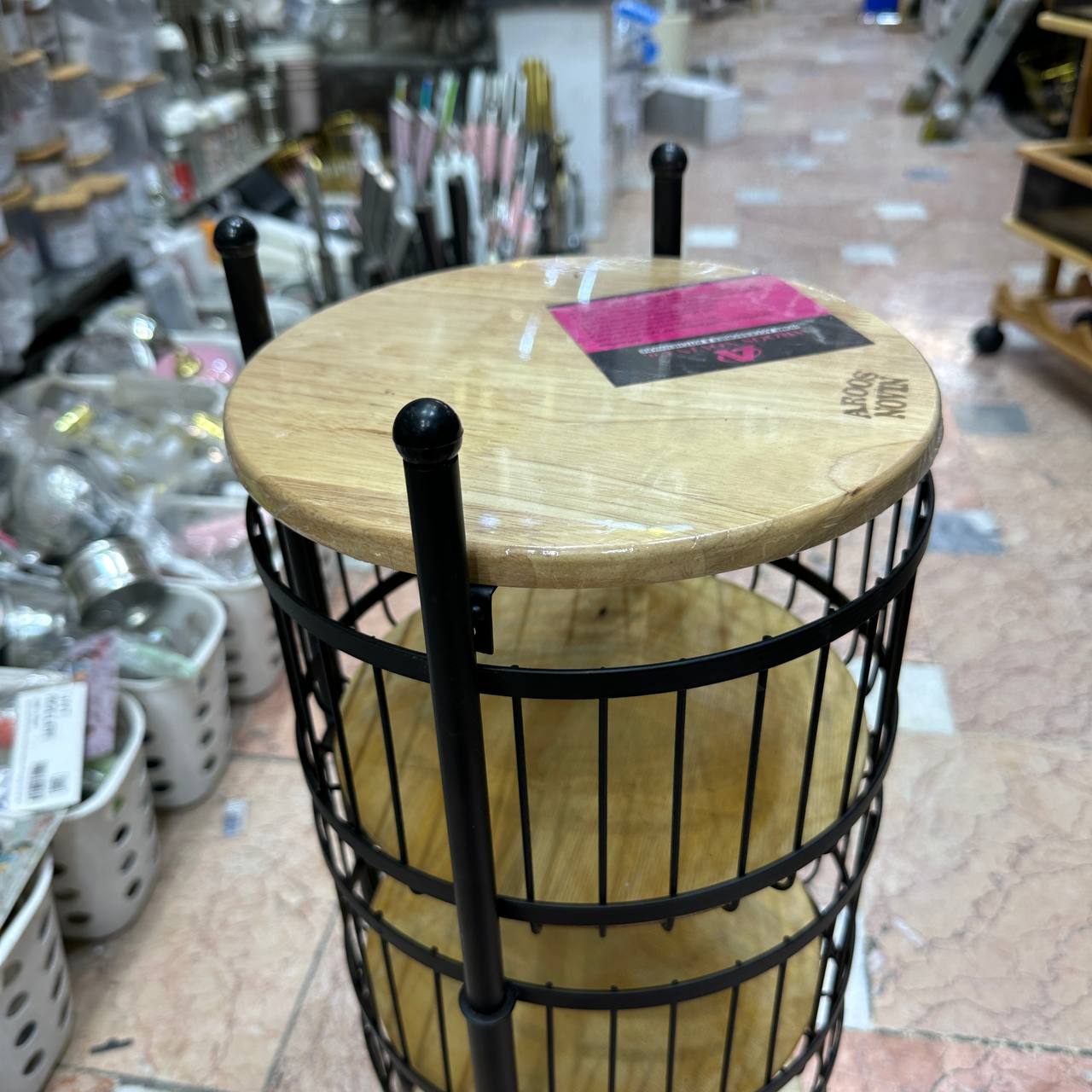 سبد سیب زمینی پیاز گرد