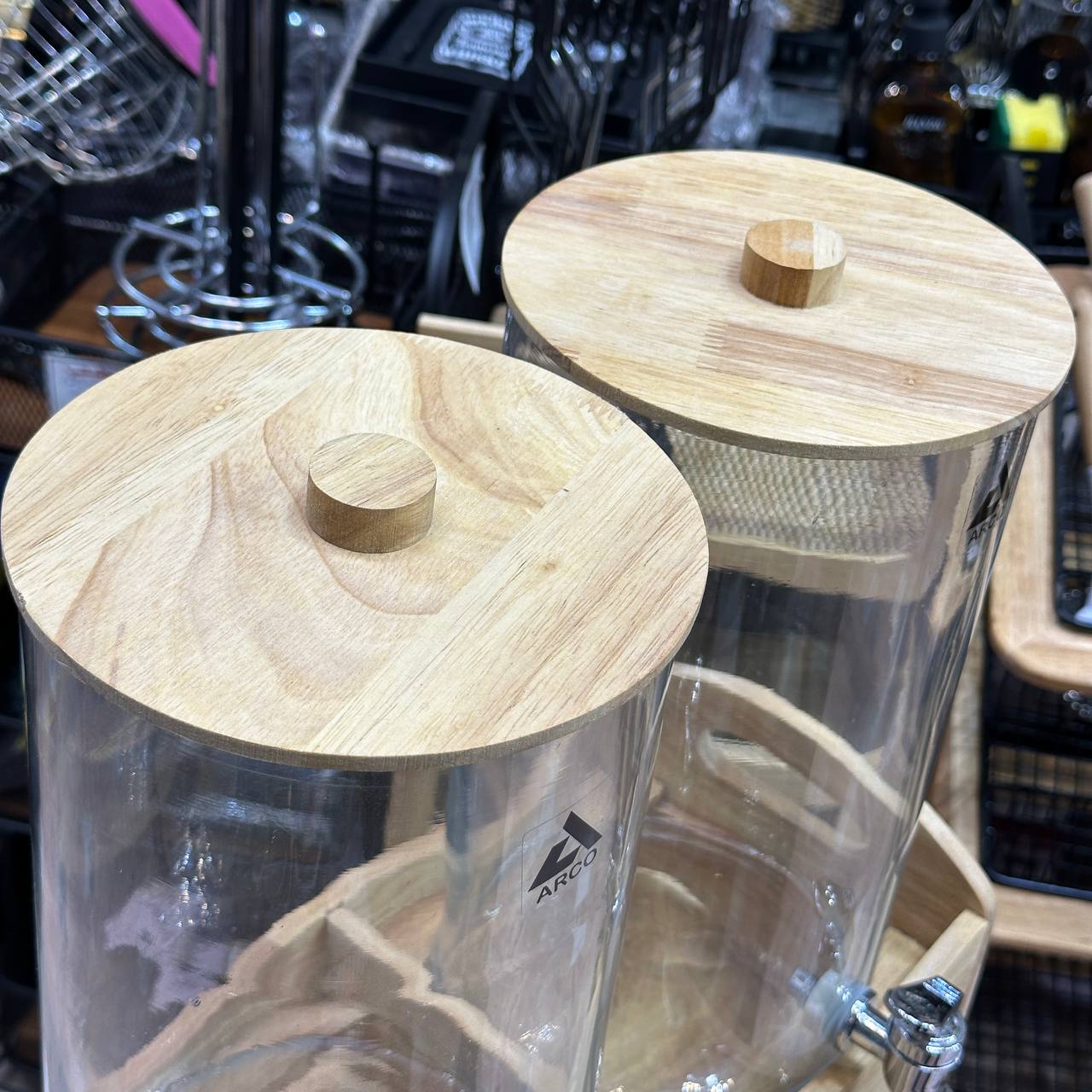 کلمن شیشه ای دو قلو