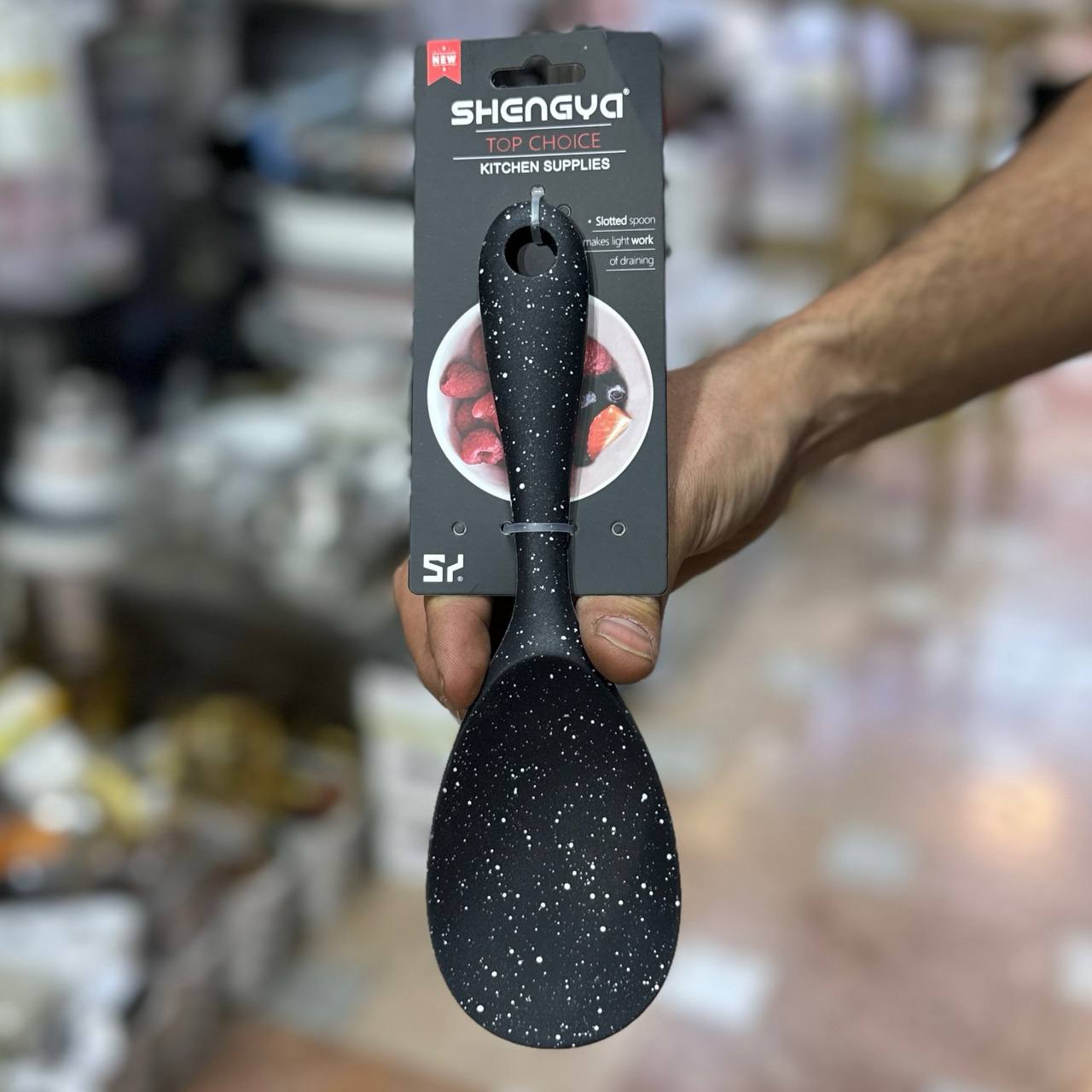 قاشق سیلیکونی طرح 2