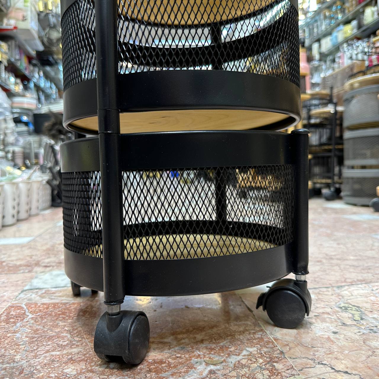 سبد سیب زمینی پیاز گرد توری