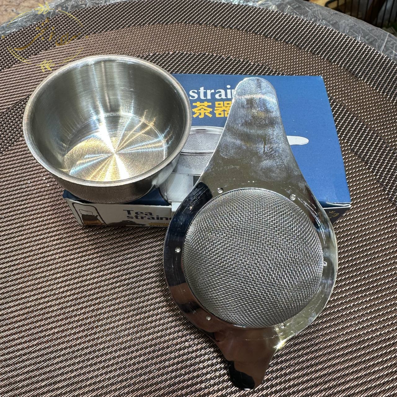 چای صاف کن استیل کاسه دار