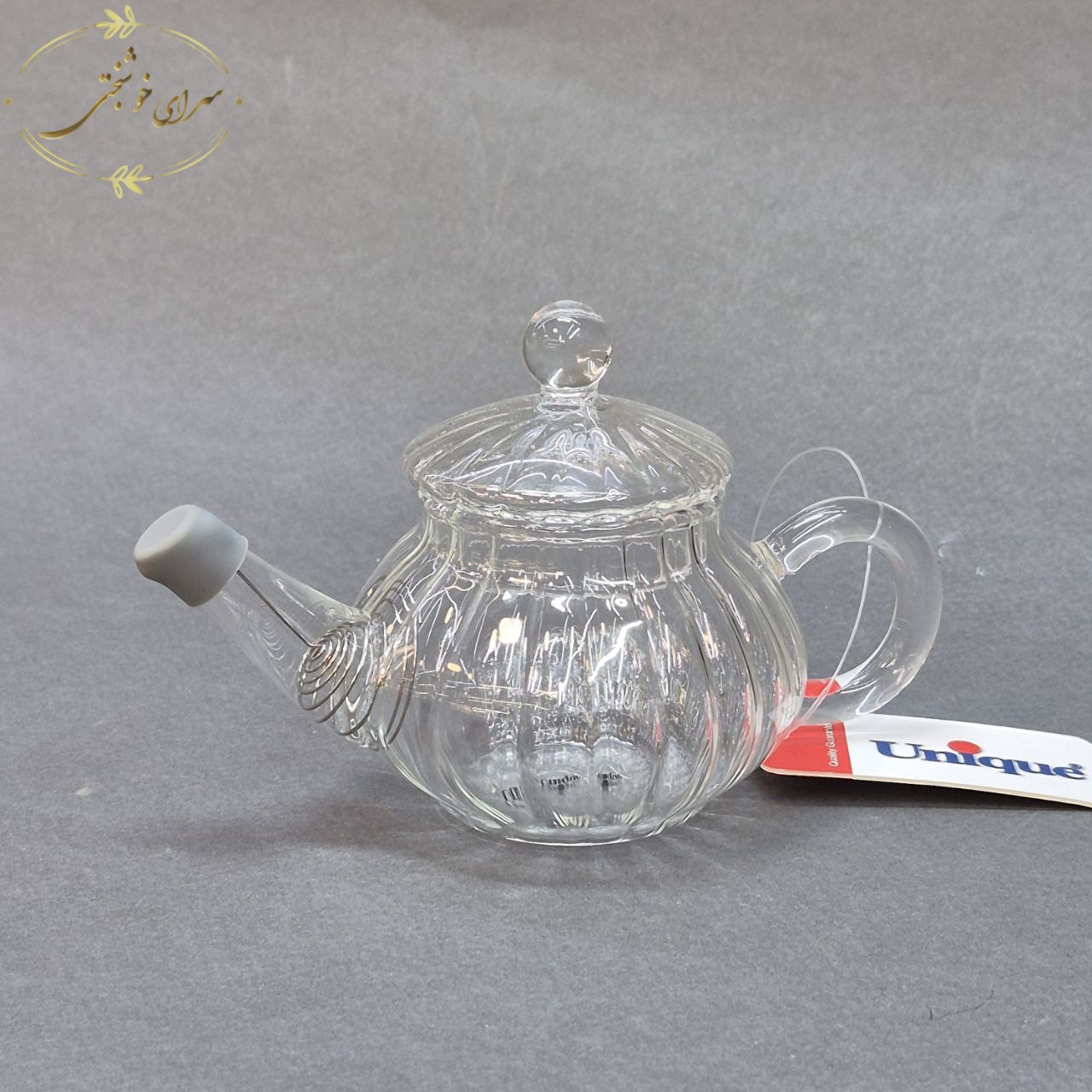 قوری زعفران تمام پیرکس یونیک