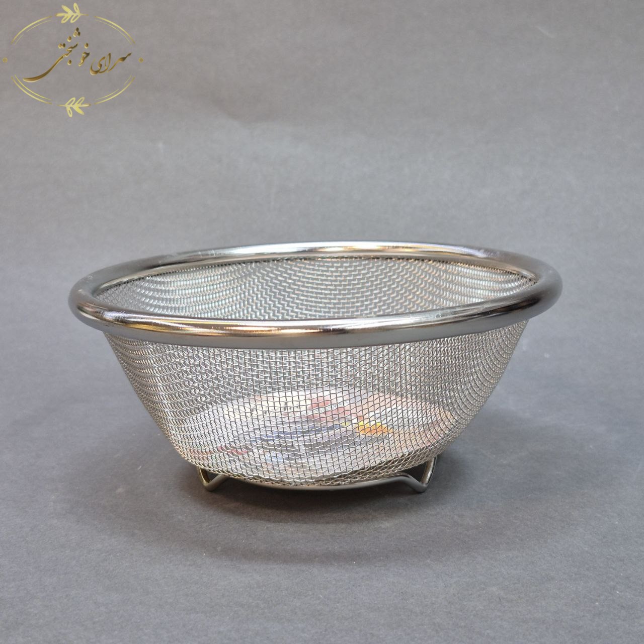 صافی ظرفشویی توری - استیل گرد