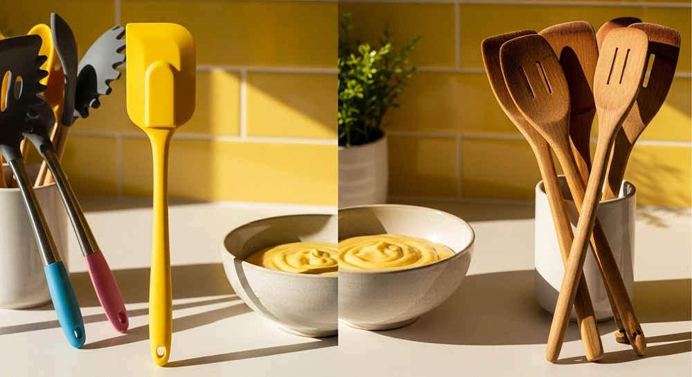 کفگیر سیلیکونی یا چوبی؟