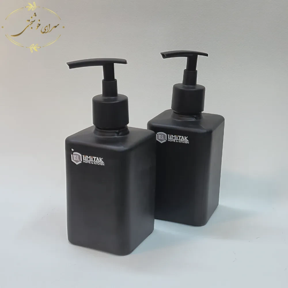 ست جای مایع ظرفشویی و دستشویی دوقلو مدل Limitak Steel با پایه فلزی چوبدار - تصویر 4