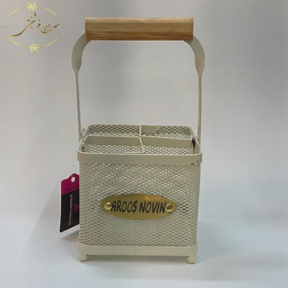 جاقاشقی رومیزی فلزی دسته چوبی