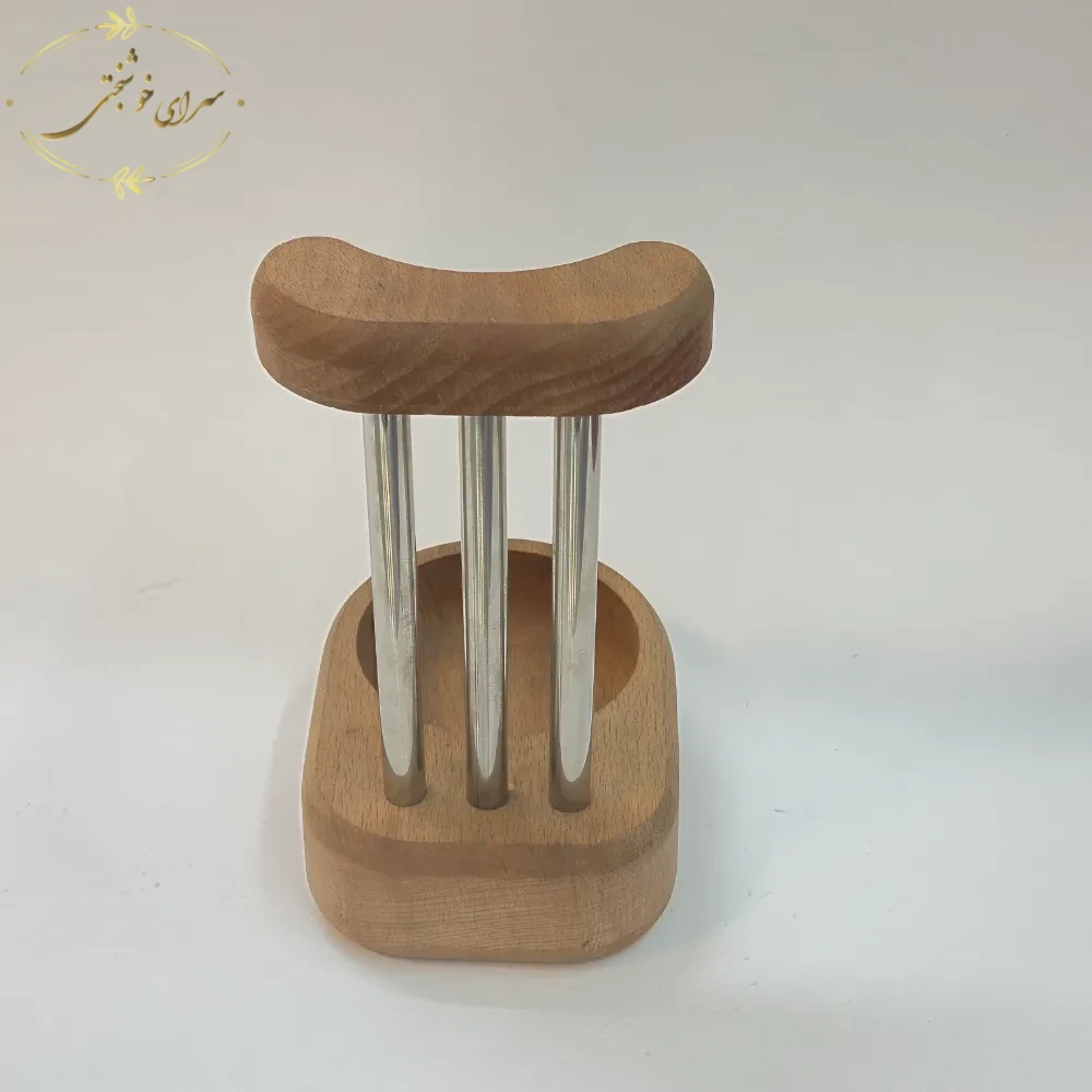 جا قاشقی کنار گاز چوبی