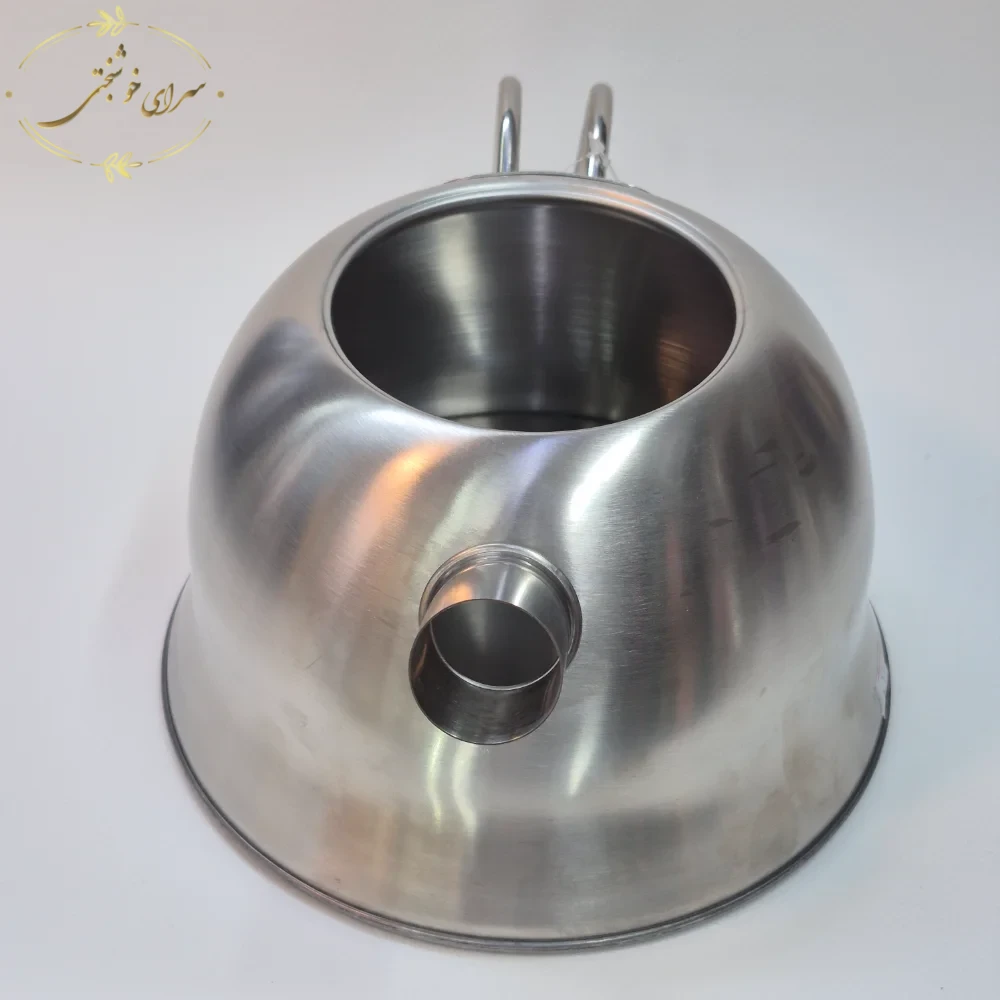 ست کتری و قوری روگازی استیل ساده