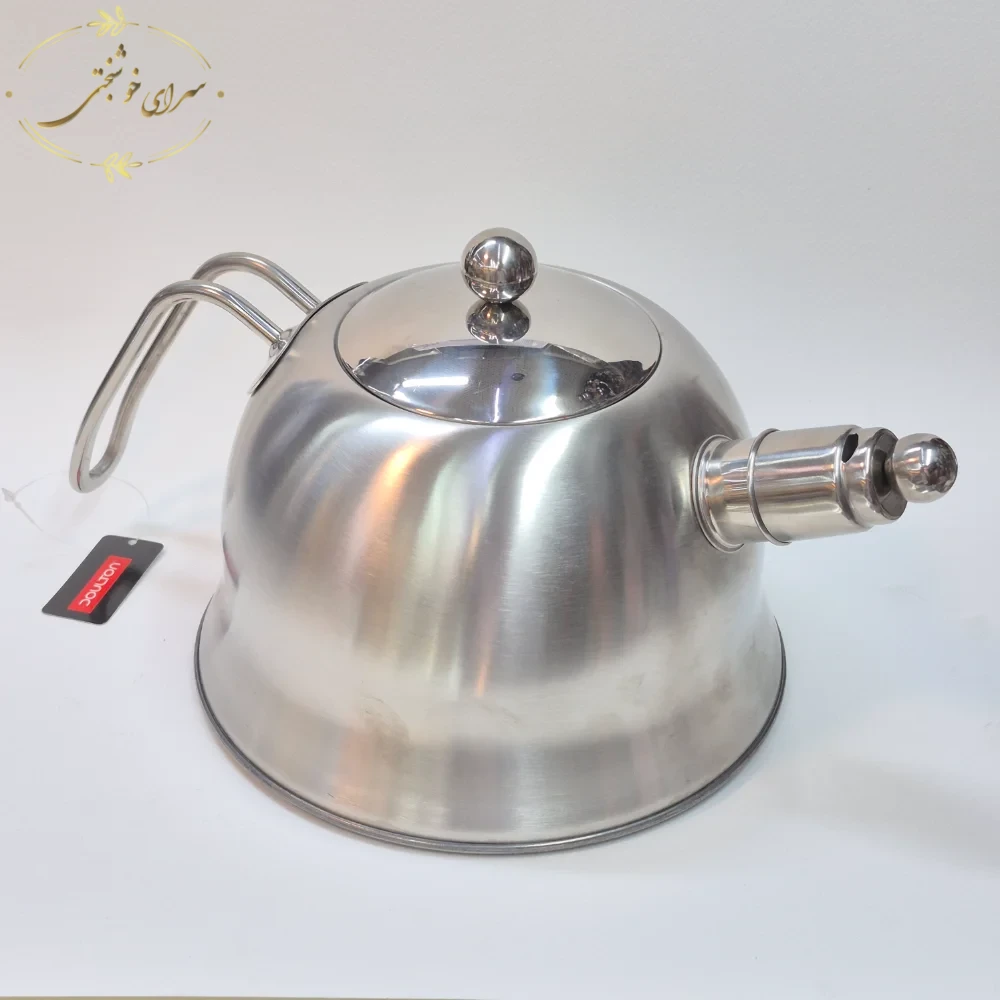 ست کتری و قوری روگازی استیل ساده