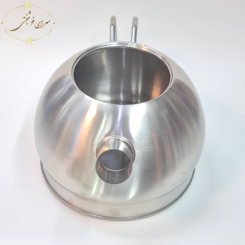 ست کتری و قوری روگازی استیل مات با قوری پیرکس و فیلتر استیل - تصویر 2