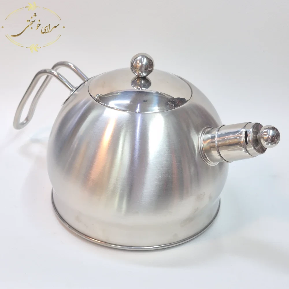 ست کتری و قوری روگازی استیل مات با قوری پیرکس و فیلتر استیل - تصویر 3