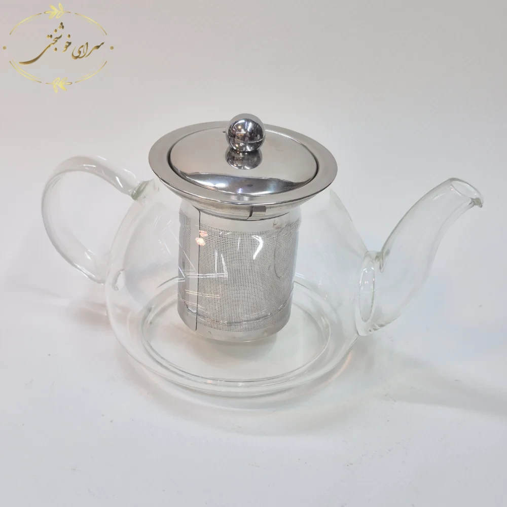 ست کتری و قوری روگازی استیل مات با قوری پیرکس و فیلتر استیل - تصویر 4