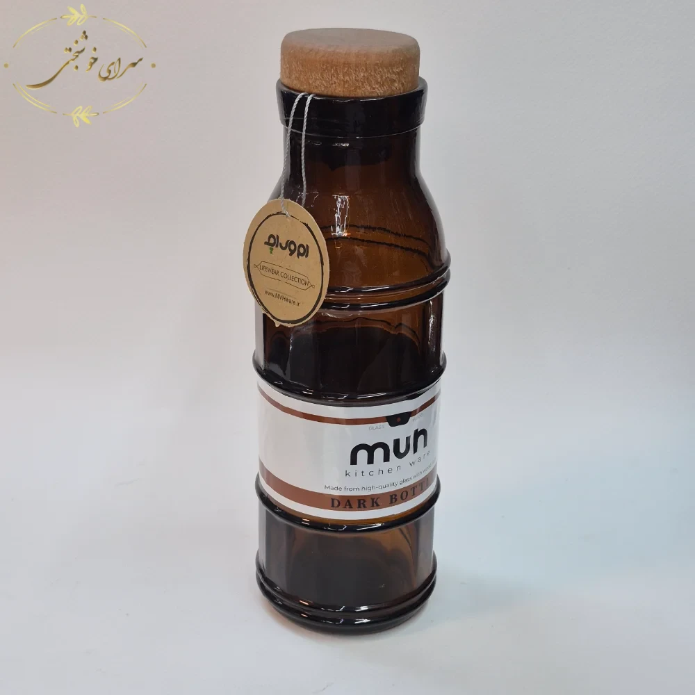 بطری شیشه ای رنگی