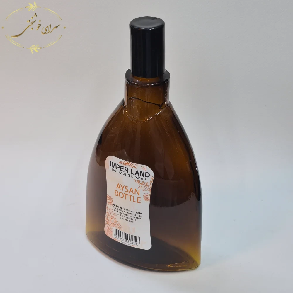 بطری شیشه ای تخت