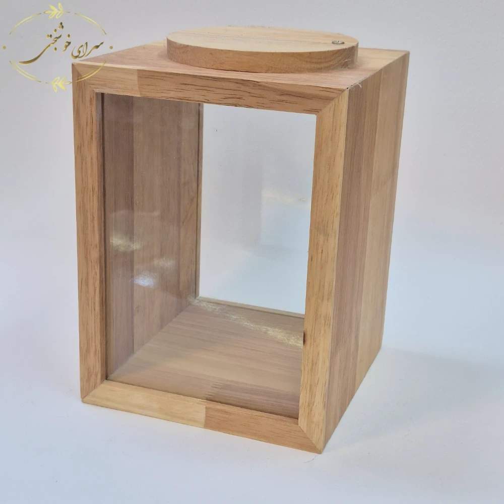 سطل شکر چوبی