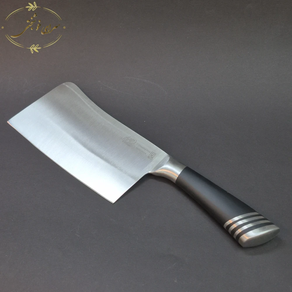 ست چاقو آشپزخانه پایه دار ۸ پارچه مدل ۳ خط استیل (لوکس و مدرن) - تصویر 5