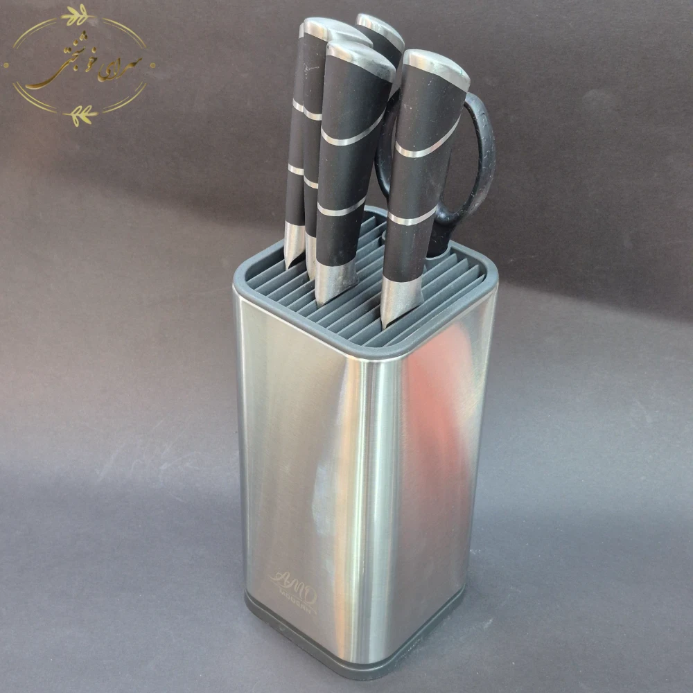 سرویس چاقو آشپزخانه پایه استیل