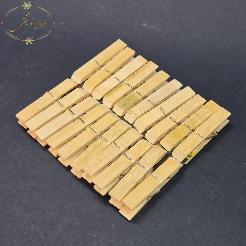 گیره لباس چوبی