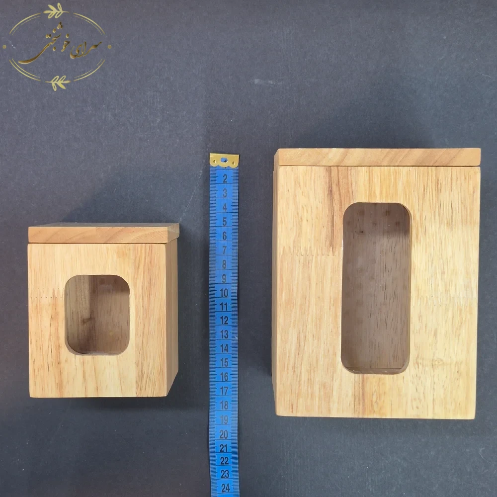 سرویس پاسماوری 7 پارچه چوبی مکعبی