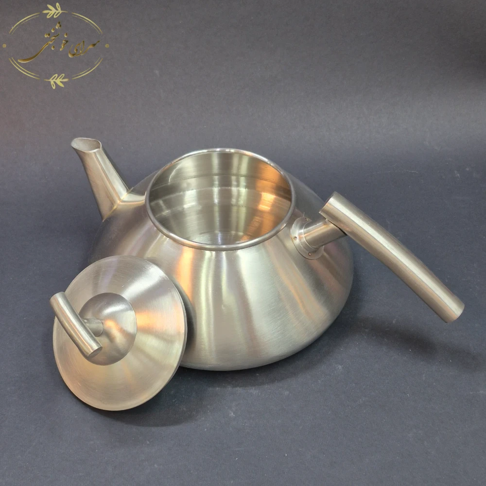 کتری و قوری استیل نزاز خمره ای مات