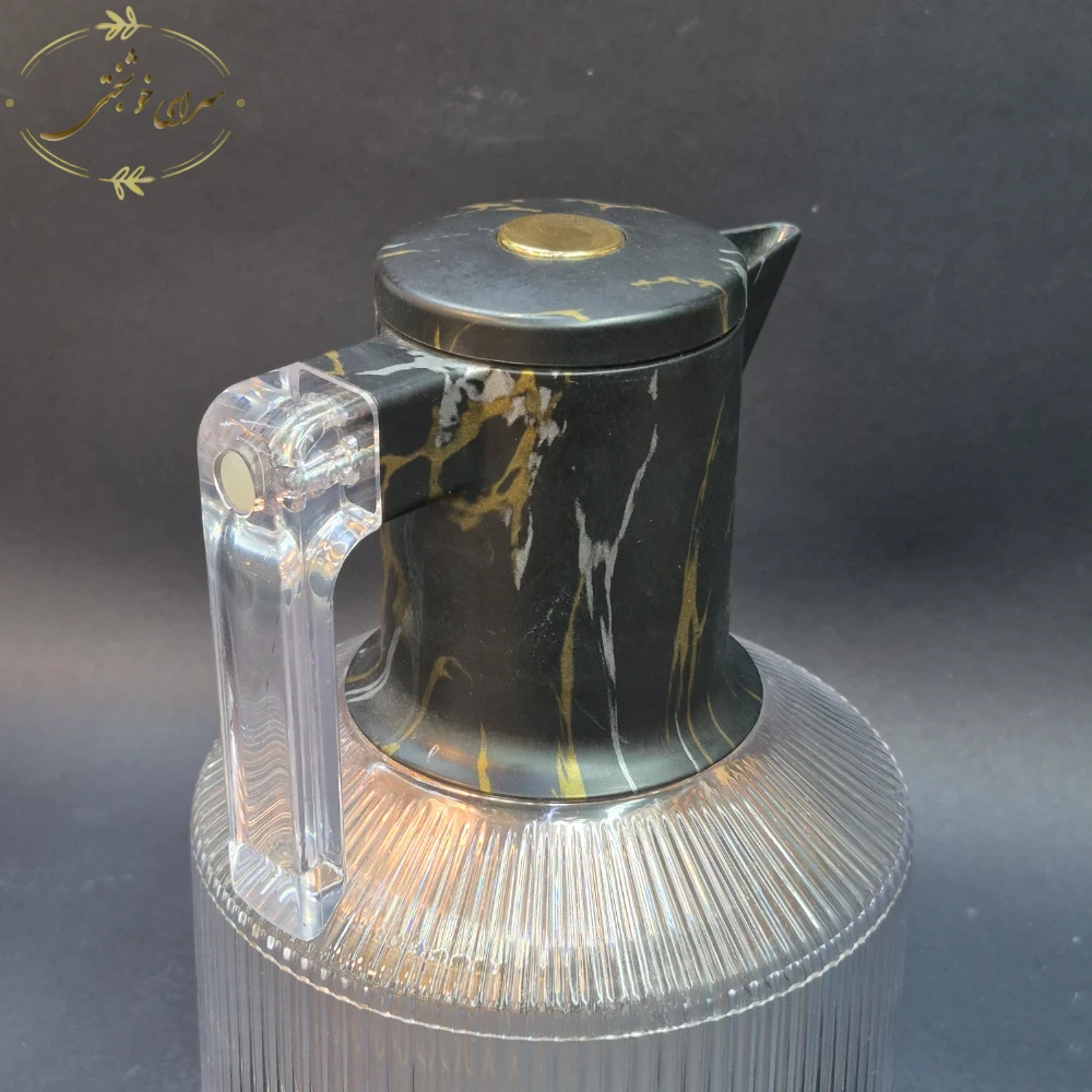 خرید فلاسک چای 1 لیتر طرح ماربل