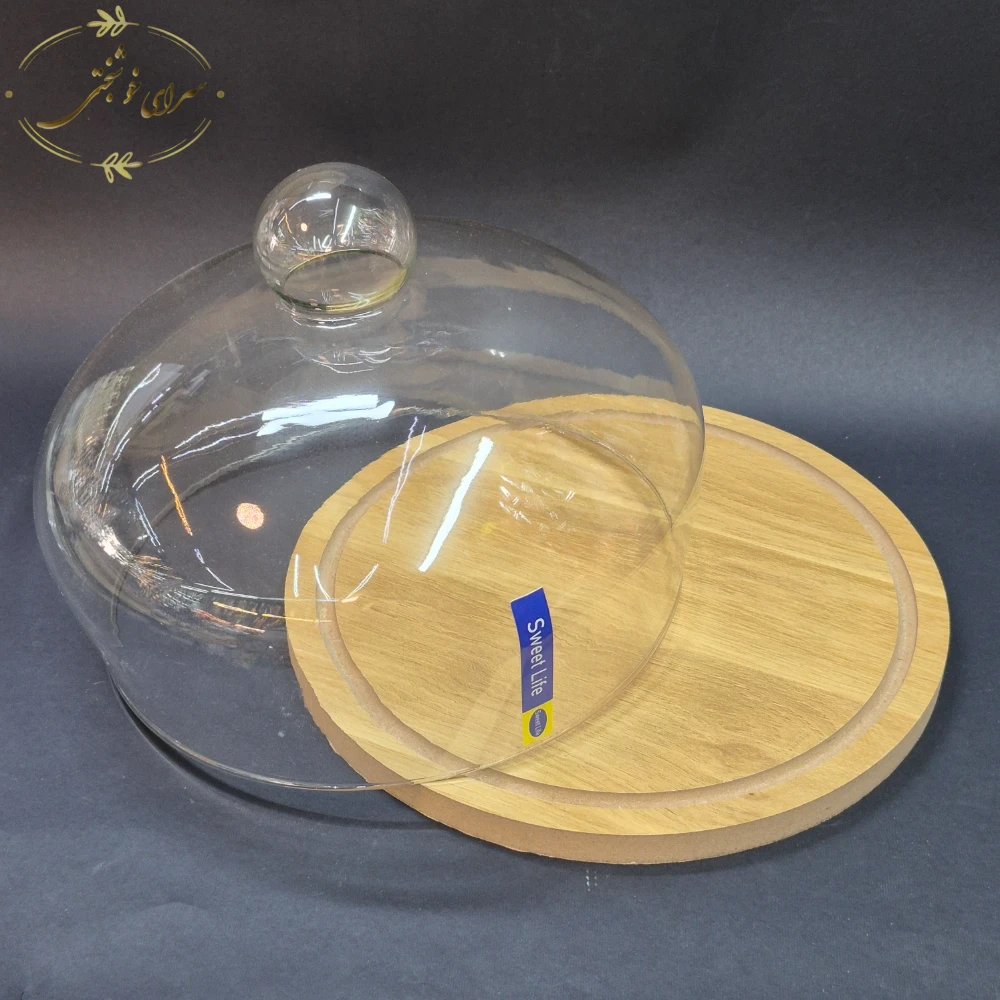 ظرف کیک خوری چوبی